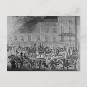 London Fire Motors Postkarte