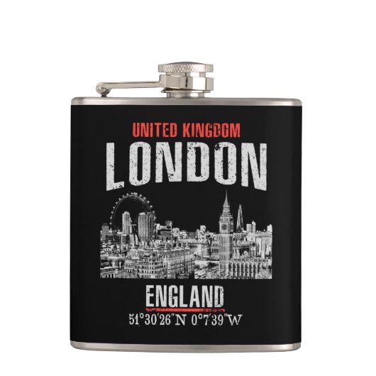 London Flachmann (Vorderseite)