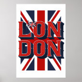 London Flag Poster (24x36) (Vorne)