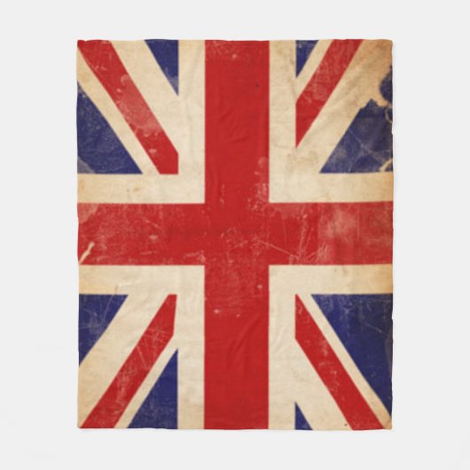 LONDON-FLAGGE FLEECEDECKE (Vorderseite)