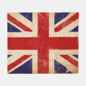LONDON-FLAGGE FLEECEDECKE (Vorderseite (Horizontal))
