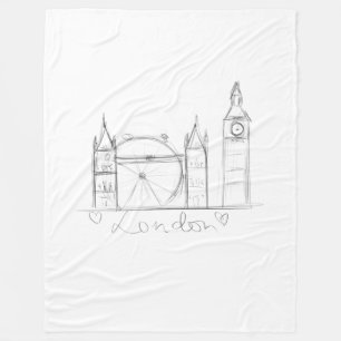 London Fleecedecke