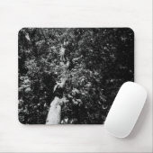 London Flugzeug Tree B&W Mousepad (Mit Mouse)