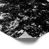 London Flugzeug Tree - B&W Poster (Ecke)