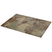 London Flugzeug Tree Bark Chopping Board Schneidebrett (Ecke)