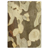 London Flugzeug Tree Bark Clipboard Klemmbrett (Rückseite)