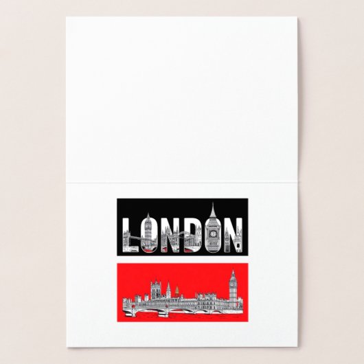 LONDON FOLIENKARTE (Innenseite)