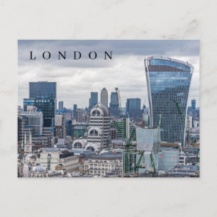 London Gebäude sehen Postkarte