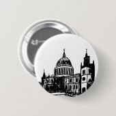 London-Gemälde Button (Vorne & Hinten)