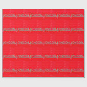 London Geschenkpapier (Flach)