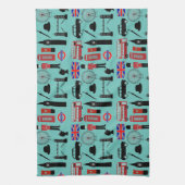 London Geschirrtuch (Vertikal)