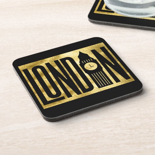 LONDON GETRÄNKEUNTERSETZER (Linke Seite)