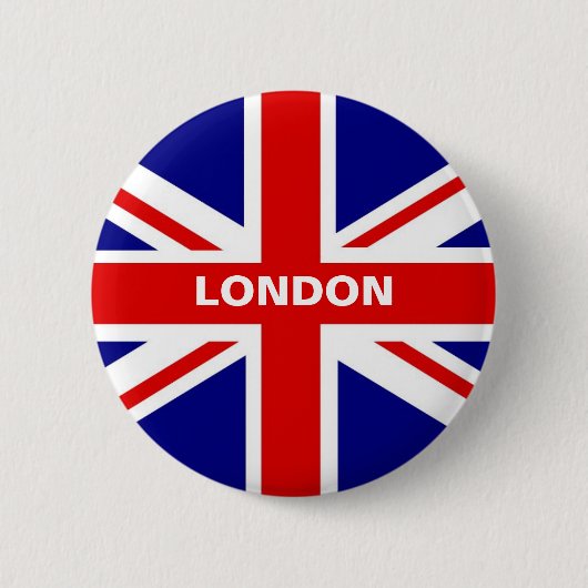 London-Gewerkschafts-Jack-Knopf Button (Vorderseite)