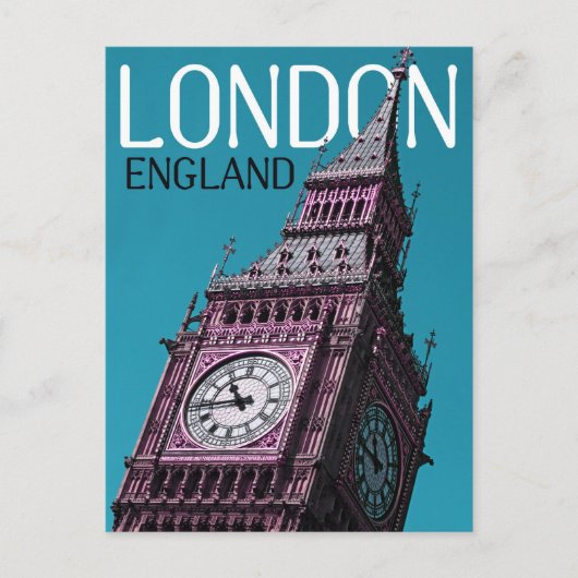 London-Gletscher Postkarte (Vorderseite)