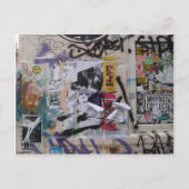 London Graffiti Postkarte (Vorderseite)