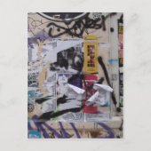 London Graffiti Postkarte (Vorderseite)