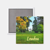London Green Park Landschaft Herbst Magnet (Vorderseite/Rückseite)