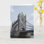 London Greeting Card Karte (Gelbe Blume)
