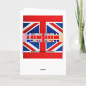 London Greeting Card Karte (Rückseite)