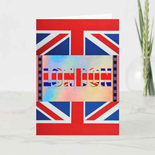 London Greeting Card Karte (Vorderseite)