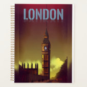 London Großbritannien Notebook Planer (Vorderseite)