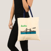 London, Großbritannien Tragetasche (Vorderseite (Produkt))
