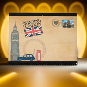 London Großbritannien Viktorianischer Vintager Ren Kalender