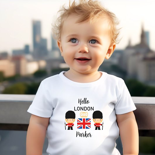 London Guards Boy Name British England Kleinkind T-shirt