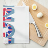 London Handtuch (Viertel Falte)