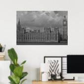 London Houses of Parliament & Big Ben Poster (Heimbüro)