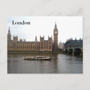 London, Houses of Parliament Postcard Postkarte