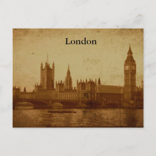London, Houses of Parliament Postcard Postkarte