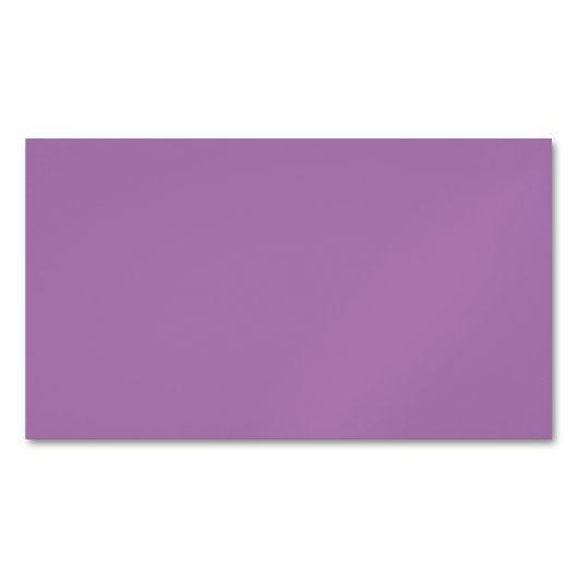 London Hue, Opera Mauve, blasses Lila, Magnetische Visitenkarte (Vorderseite)
