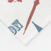 London Icons Fleecedecke (Ecke)