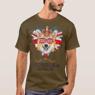 London Ideal für Kinder mit Union Jack UK Flag & C T-Shirt