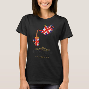 London Idee für Kinder mit Union Jack UK-Flagge & T-Shirt
