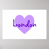 London im Lila