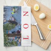 London im Sommer Teetuch Geschirrtuch (Viertel Falte)