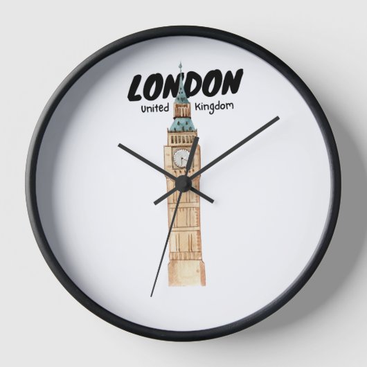 London Images Wall Clock Uhr (Vorderseite)