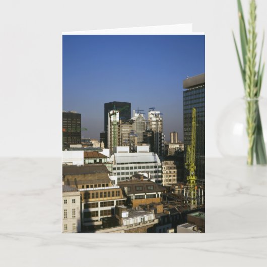 London in den 1990er Jahren Dankeskarte (Vorderseite)