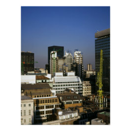 London in den 1990er Jahren Poster