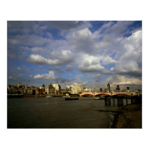 London in den 1990er Jahren Poster