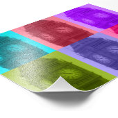 London in Farbe Fotodruck (Ecke)