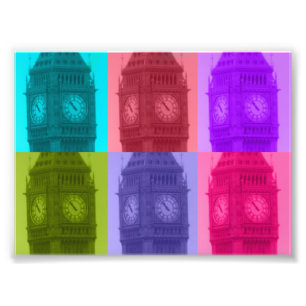 London in Farbe Fotodruck