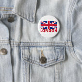 London in Rot Button (Beispiel)
