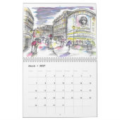 London in Watercolor 2021 Kalender (Mär 2027)