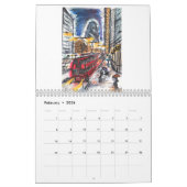 London in Watercolor 2021 Kalender (Feb 2026)