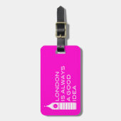 London ist immer ein guter Ideen-Gepäckanhänger Gepäckanhänger (Vorderseite vertikal)