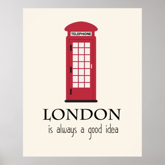 London ist immer eine gute Idee Poster (Vorne)