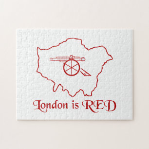London ist rot Arsenal Puzzle